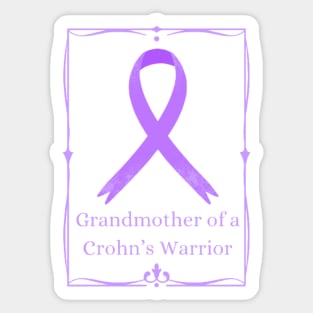 Grandmother of a Crohn’s Warrior. Sticker